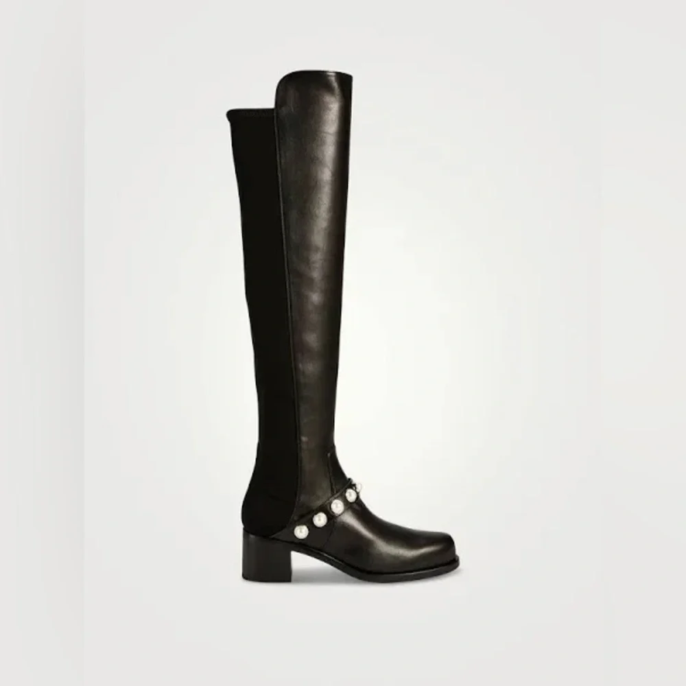 Stuart Weitzman Portia Studded Boots